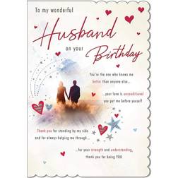 Cards & Invitations Traditional Birthday Card Husband