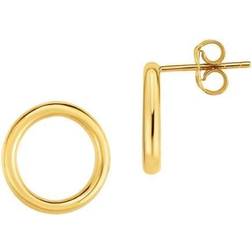 Saks Fifth Avenue Open Round Stud Earrings - Gold
