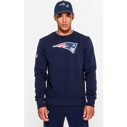 New Era England Patriots Crewneck Team Logo Navy