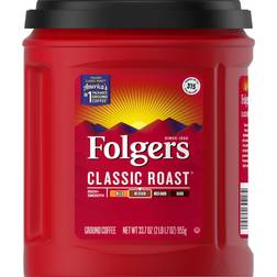 Folgers Classic Roast Ground Coffee 33.7oz 1
