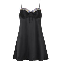 Elektra Slip Dress - Black