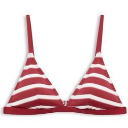 Esprit Gestreiftes Bikini-Top mit wattierten Cups