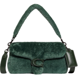 Coach Pillow Tabby Shoulder Bag 26 In Shearling - Green