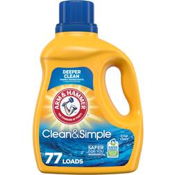 Arm & Hammer Clean Simple, 77 Loads Liquid Laundry Detergent, 100.5