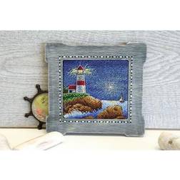 Mp Studia Moonlit Night Sm-627 Counted Cross Stitch Kit Assorted Pre-pack Assorted Pre-pack