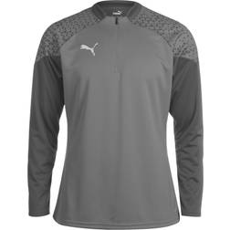 Puma Men's Team Cup Training 1/4 Zip Top - Flat Grey