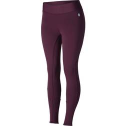 Horze Ladies Active Winter KP Tights Eggplant