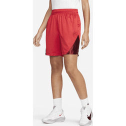 Nike Women's Dri-FIT ISoFly Basketball Shorts in Red, DH7363-658 Red