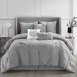 Stratford Park Rosalind Midweight Bed Linen Gray (233.7x228.6)