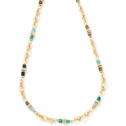 Kendra Scott Bree Convertible Chain Necklace - Gold/Blue/Turquoise/Green