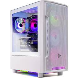 Skytech Gaming Archangel PC Desktop – AMD Ryzen 5 3600 3.6 GHz, NVIDIA RTX 3050, 500GB NVME SSD, 8GB DDR4 RAM 3200, 600W Gold PSU, 11AC Wi-Fi, Windows 11 Home 64-bit