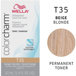 Wella color charm t35 beige blonde 3-pack hair 1.4
