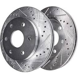 Detroit Axle Front Brake Rotors Brake Pads for Escalade Silverado Sierra Suburban 1500 Yukon