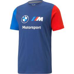 Puma BMW Motorsport Essentials Logo Tee Pro Blue/Multicolor Men's Clothing Blue