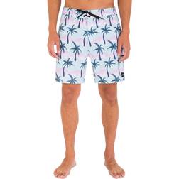 Hurley Phantom Classic 18' Board-Shorts, Blaugrün, gefärbt