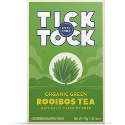 Tick Tock Organic Rooibos Green Tea 72g 40Stk.