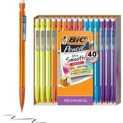 Bic Xtra Smooth Bright Edition Mechanical Pencils with Erasers