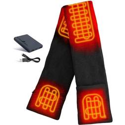 ActionHeat 5V Battery Heated Fleece Scarf Black