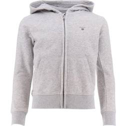 Gant Boy's Original Sweat Hoodie - Light Grey Melange (906844-94)