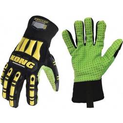 Ironclad SDX2WC-03-M SAFETY Impact Gloves Black/Yellow/Green