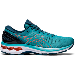 Asics GEL-Kayano 27 W - Techno Cyan/Sunrise Red