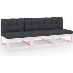 vidaXL 3-Sitzer-Sofa Lounge-Set