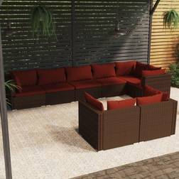 vidaXL Patio Cushions Poly