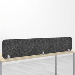 12 High Acoustic Desk Divider Screen