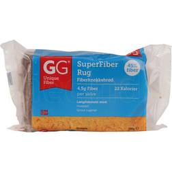 SuperFiber Rye Crispbread 100g 1pakk