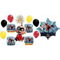 The incredibles party supplies jack jack birthday balloon bouquet decorations