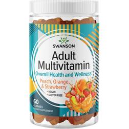 Swanson Mixed Fruit Multivitamin Adult Gummies Daily