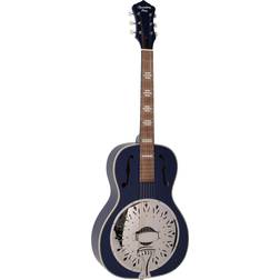 Recording King Dirty 30S Resonator Guitar Blue