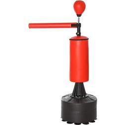 Homcom Boxtrainingsgerät mit drehbaren Arm schwarz, rot