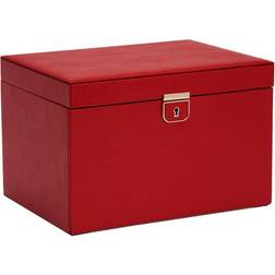 Wolf Palermo Large Jewellery Box - Red