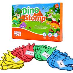 Barnacle toys dino stomp, dolch sight words flash cards kindergarten learning