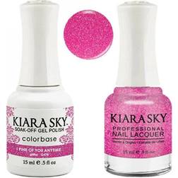 Kiara Sky Matching Gel Polish + Nail Lacquer, I You Anytime.5