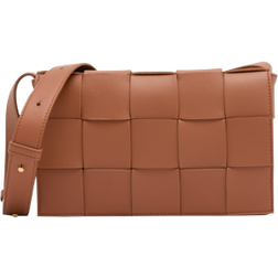 Bottega Veneta Cassette Crossbody Bag - Wood