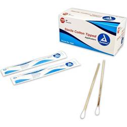 Dynarex Cotton Tip Applicator 6" 2's Sterile 100/box