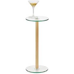mDesign Glass Top Side/End Drink
