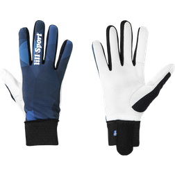 LillSport Glove Solid Blue 22/23, langrendshandske unisex Blå