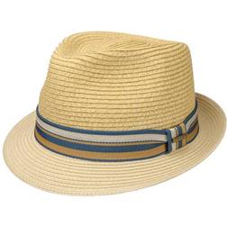 Stetson Trilby Toyo, 59/L, Beige Mix