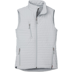 Storm Creek Women's Front Runner Eco-Insulated Quilted Vest Platinum