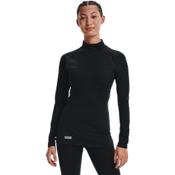 Under Armour UA Tactical ColdGear Infrared Base Mock Neck Long-Sleeve Shirt for Ladies Black