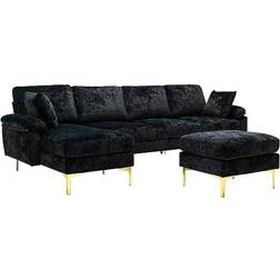 Ubgo Convertible L/U-Shaped Sofa 114.4" 6 Seater