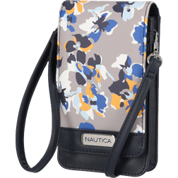 Nautica Catalina Vegan Leather RFID Crossbody Bag - Floral Atmosphere