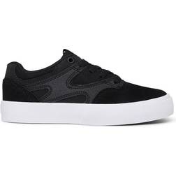 DC Shoes Kid's Kalis Vulc Skate - Black/Black/White