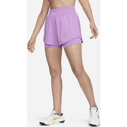 Nike Dri-FIT One High-Waisted 2-in-1 Women's Shorts FA23