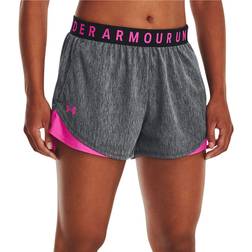Under Armour UA Play Up 3.0 Shorts for Ladies Black/Rebel Pink/Rebel Pink