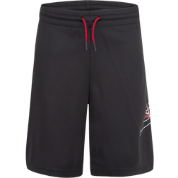 Nike Big Kid's Jordan Jumpman Mesh Shorts - Black/White