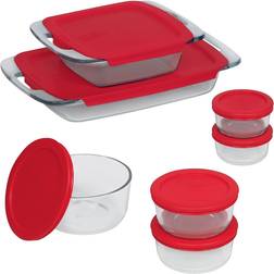 Pyrex 14-Piece 'n Store Set Baking Tin